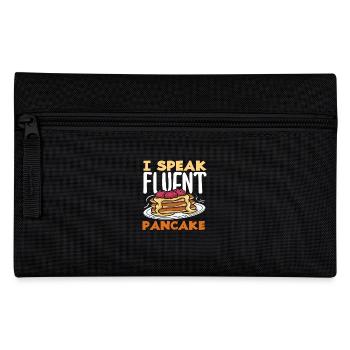 Je parle couramment les crêpes - Trousse - noir - Devant