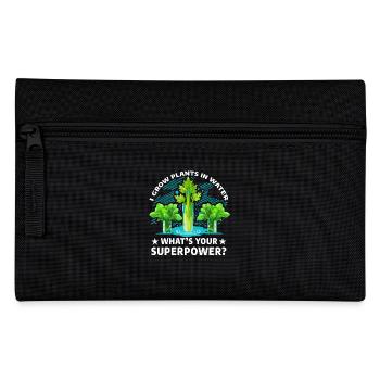 I grow plants in Water what's your superpower? - Pencil Case - black - Front