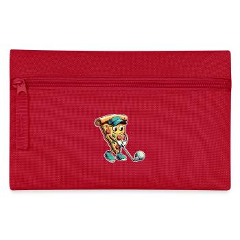 Golf Pizza - Pencil Case - red - Front