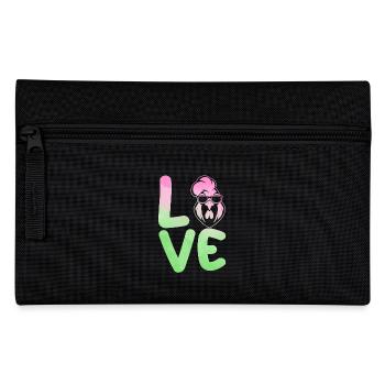 Chicken Rooster - Pencil Case - black - Front