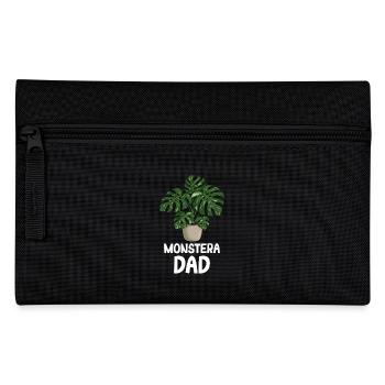 Monstera Dad - Pencil Case - black - Front
