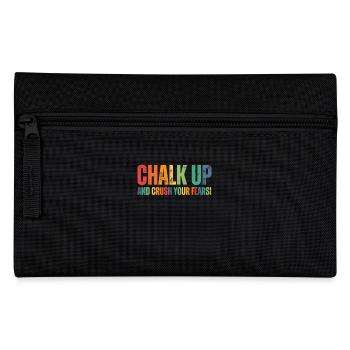 Bouldern Chalk Up Boulderer - Federtasche - Schwarz - Vorne