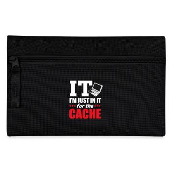 Tech Support - Pencil Case - black - Front