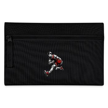 Basket-ball Joueurs de basket-ball - Trousse - noir - Devant