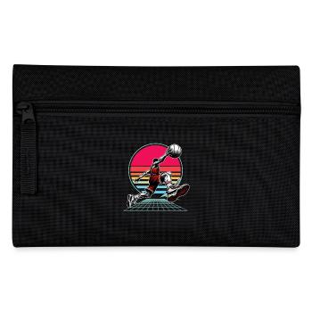 Basket-ball Joueurs de basket-ball - Trousse - noir - Devant