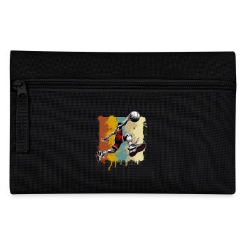 Basket-ball Joueurs de basket-ball - Trousse - noir - Devant
