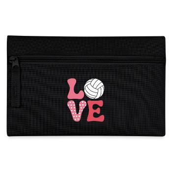 volley-ball dire drôle de cadeau de volley-ball - Trousse - noir - Devant