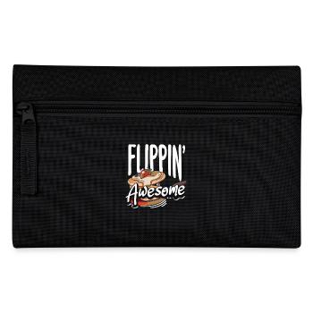 Pancakes Flippin' Awesome Breakfast - Pencil Case - black - Front