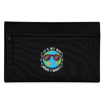 Earth Day Is My Day - Pencil Case - black - Front