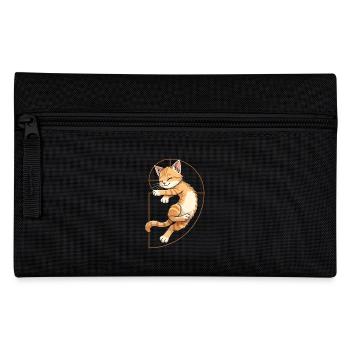 Fibonacci Katze - Federtasche - Schwarz - Vorne