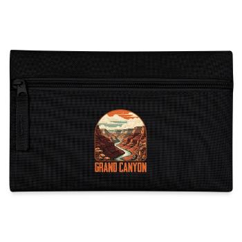 Grand Canyon Vintage Nature Design - Pencil Case - black - Front