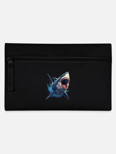 Haie Hai - Federtasche - Schwarz