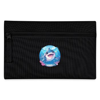 Haie Hai - Federtasche - Schwarz - Vorne