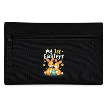 Mes 1ÈRES Lapins de Pâques Doux Pâques Première Pâques - Trousse - noir - Devant