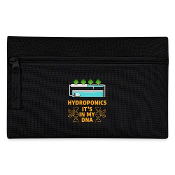 Hydroponics it's in my DNA - Pencil Case - black - Front