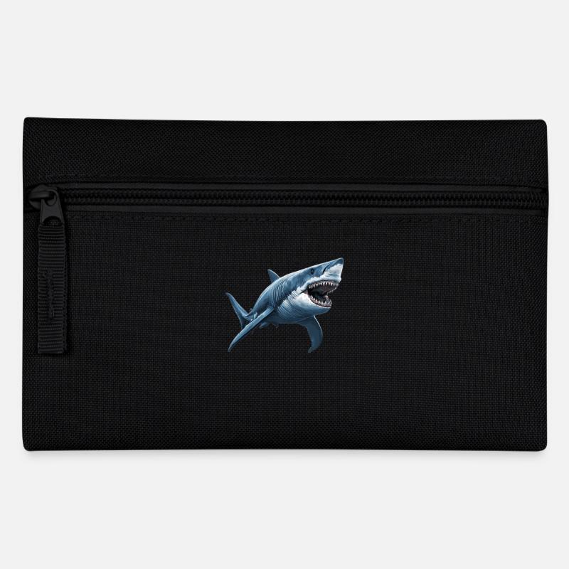 Haie Hai - Federtasche - Schwarz