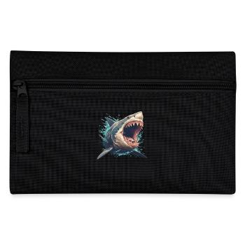 Haie Hai - Federtasche - Schwarz - Vorne