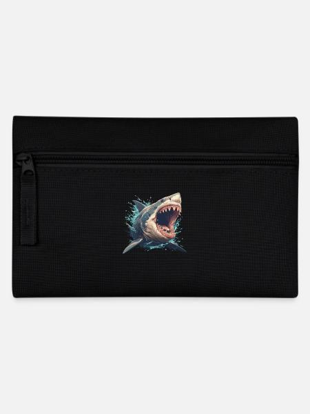 Haie Hai - Federtasche - Schwarz