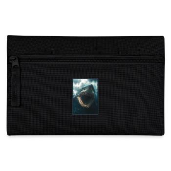 Haie Hai - Federtasche - Schwarz - Vorne