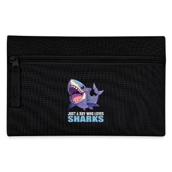 Sharks Shark - Pencil Case - black - Front