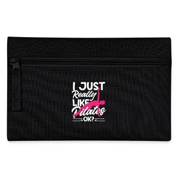 Pilates J’aime beaucoup le Pilates - Trousse - noir - Devant