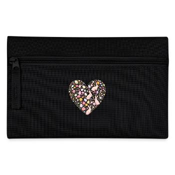 Cœur de Pâques - Trousse - noir - Devant