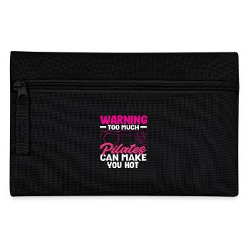 Avertissement sur le Pilates : trop de Pilates vous donne chaud - Trousse - noir - Devant