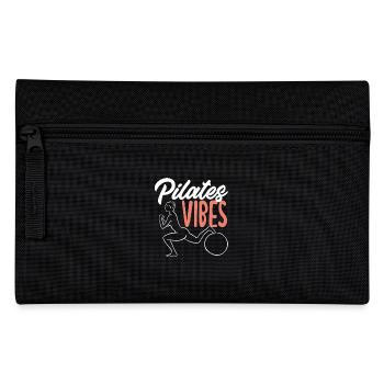 Inspiration Pilates Vibes pour votre pratique - Trousse - noir - Devant