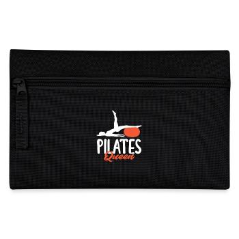 Pilates Queen For Fitness Enthusiasts - Pencil Case - black - Front