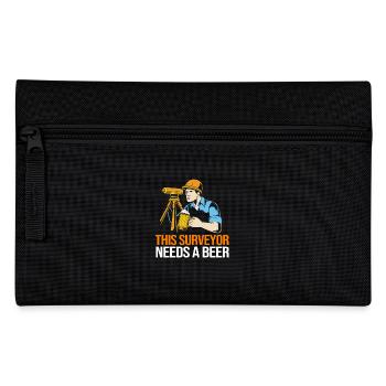 Landvermesser - Federtasche - Schwarz - Vorne