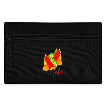 Summertime Fruit Fruit Fruits - Pencil Case - black - Front