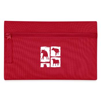 Bovins de buffle Bœufs - Trousse - rouge - Devant