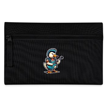Duck Rock and Roll Guitarist - Pencil Case - black - Front