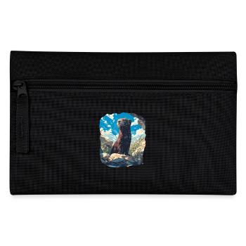 Nerze Nerz - Federtasche - Schwarz - Vorne