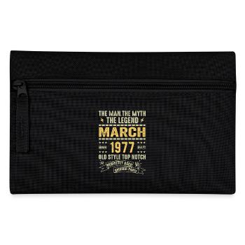 März 1977 Jubiläum 1977 - Legenden März 1977 - Federtasche - Schwarz - Vorne