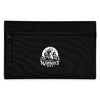 Bonne Journée de la Femme - Cadeau - Trousse - noir - Devant