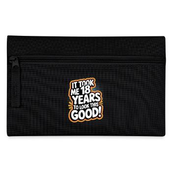 It took me 18 years to look this good - Pencil Case - black - Front