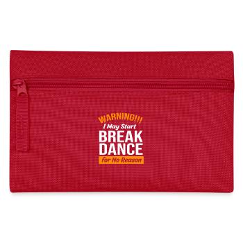 Breakdance - Federtasche - Rot - Vorne