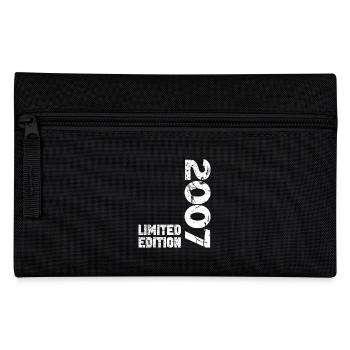 18th Birthday Boy Girl 18 years old born in 2007 - Pencil Case - black - Front