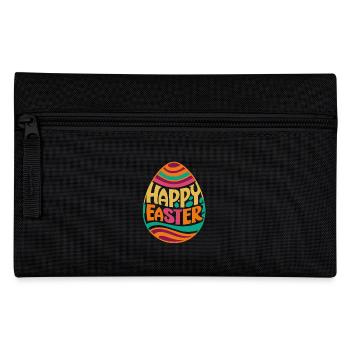 Happy Easter - Easter Egg - Gift - Pencil Case - black - Front