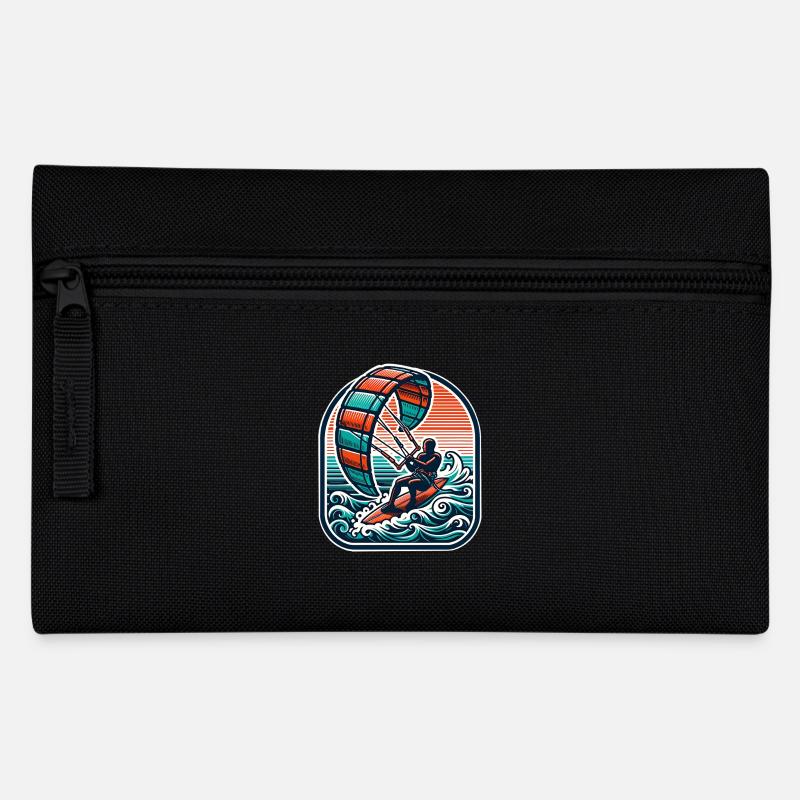 Kitesurf Kitesurfer Kiteboard - Trousse - noir