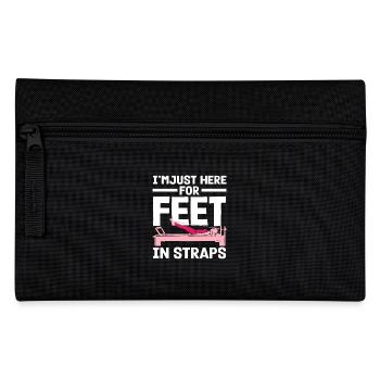 Pilates Ich Bin Nur Hier Für Füße In Straps - Federtasche - Schwarz - Vorne