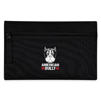 American Bully Pet Dog Dog Gift - Pencil Case - black - Front