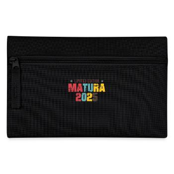 MATURA 2025 Maturant Matura Geschafft Lustiges - Federtasche - Schwarz - Vorne