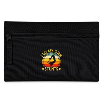I Do My Own Stunts Circus Performer Costume Gifts - Federtasche - Schwarz - Vorne