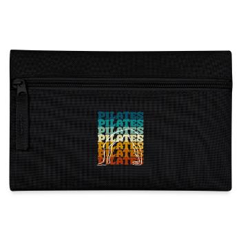 Motif d’exercice de Pilates pour les fans de Pilates - Trousse - noir - Devant
