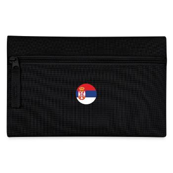 Serbie Drapeau serbe Fier Serbe - Trousse - noir - Devant