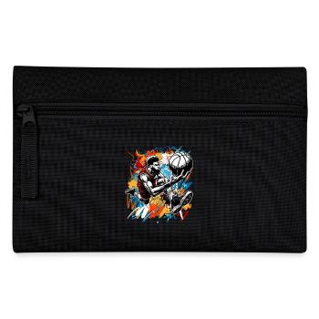 Basket-ball Joueurs de basket-ball - Trousse - noir - Devant