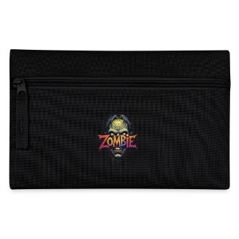 Zombie head - Pencil Case - black - Front