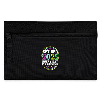 Pension 2025 Retirement 2025 Pensioner Pensioner Pensioner - Pencil Case - black - Front